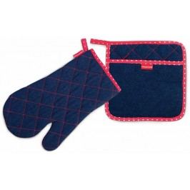 Tescoma Kuchyňská rukavice a chňapka PRESTO DENIM, pro ni