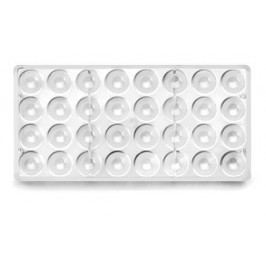 Ibili Forma na čokoládu profesional SEMICIRCULAR