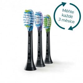 Philips Sonicare Premium Plaque Defense Black HX9073/33 náhradní hlavice