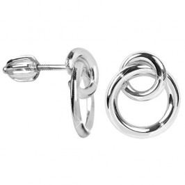 Brilio Silver Stříbrné náušnice kroužky 431 001 02750 04 - 1,98 g stříbro 925/1000
