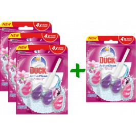 Duck Active Clean Dazzling Petals 3 + 1 ks