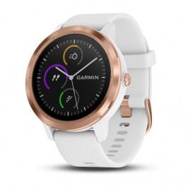 Garmin vívoactive 3, Optic Rose Gold, White band
