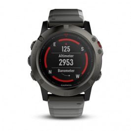 Garmin Fénix 5X Sapphire, Grey, Metal band - II. jakost