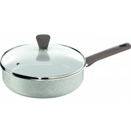 Tefal Ceramic Natural Enamel Pánev vysoká se skleněnou poklicí D4413252