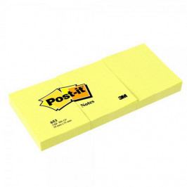 Blok samolepicí Post-it 38 x 51 mm/3 ks žlutý