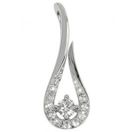 Silver Cat Stříbrný přívěsek Kapka se zirkony SC213 stříbro 925/1000