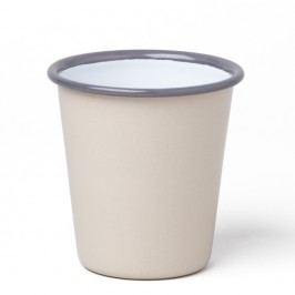 Béžový smaltovaný hrnek Falcon Enamelware, 310 ml