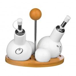 Dochucovací set s bambusovými detaily Premier Housewares