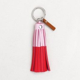 Růžovočervená klíčenka Caroline Gardner Tassel Keyring