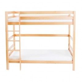 Dětská patrová postel z masivního bukového dřeva Mobi furniture Daniel, 200 x 90 cm