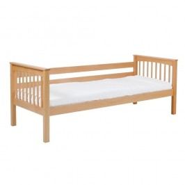 Dětská jednolůžková postel z masivního bukového dřeva Mobi furniture Lea Sofa, 200 x 90 cm