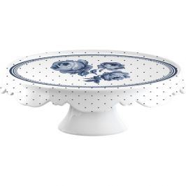 Porcelánový talíř na dorty Creative Tops Vintage Indigo, ⌀ 25 cm