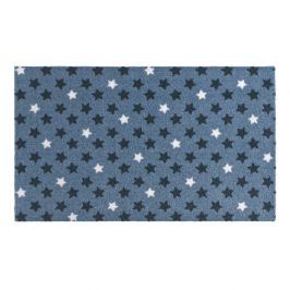 Modrá rohožka Hanse Home Design Star Blue, 50 x 70 cm