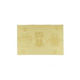 BANQUET Prostírání 45x30 cm OWL, yellow,váha 95 g