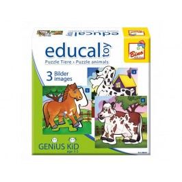 První puzzle, zvířátka