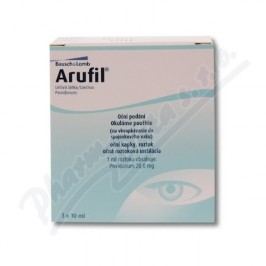 ARUFIL 20MG/ML oční podání GTT SOL 3X10ML II