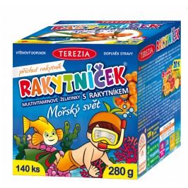 Rakytníček multivit.želat.rakyt.MOŘSKÝ SVĚT 140ks