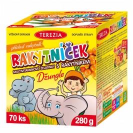 Rakytníček multivit.želatinky s rakyt.DŽUNGLE 70ks