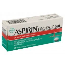 ASPIRIN PROTECT 100 100MG enterosolventní tableta 28