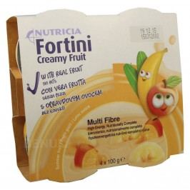 FORTINI CREAMY FRUIT MULTI FIBRE LETNÍ OVOCE perorální SOL 4X100G