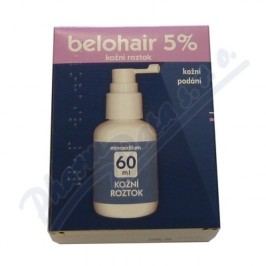 BELOHAIR 5% 50MG/ML kožní podání SOL 1X60ML