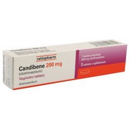 CANDIBENE 200MG vaginální TBL 3