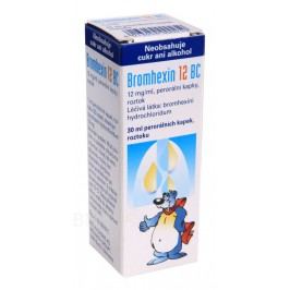 BROMHEXIN 12 BC 12MG/ML perorální GTT SOL 1X30ML