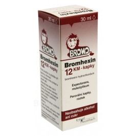 BROMHEXIN 12 KM-KAPKY 12MG/ML perorální GTT SOL 30ML