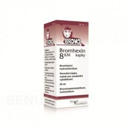 BROMHEXIN 8 KM KAPKY 8MG/ML perorální GTT SOL 1X20ML