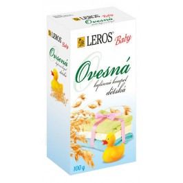 LEROS BABY Dětská bylinná koupel ovesná 5x20g/100g