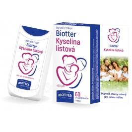 Biotter Kyselina listová pro celou rodinu tbl.60