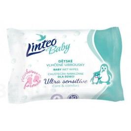 Vlhčené ubrousky LINTEO Baby 10ks děts.ultra sens.