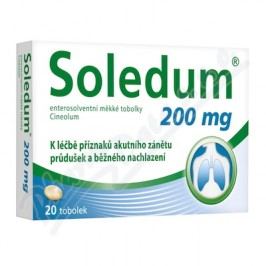 SOLEDUM 200MG enterosolventní měkké tobolky 20