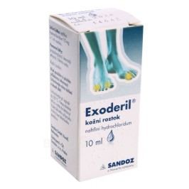 EXODERIL 10MG/ML kožní podání SOL 1X10ML