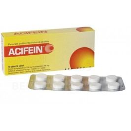 ACIFEIN 250MG/200MG/50MG neobalené tablety 10