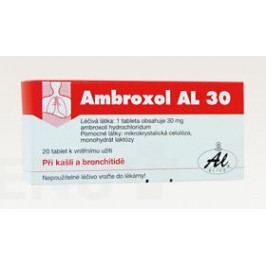 AMBROXOL AL 30 30MG neobalené tablety 20