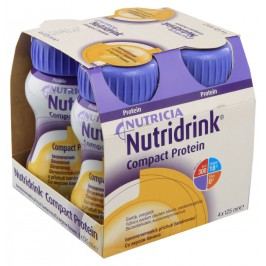 NUTRIDRINK COMPACT PROTEIN S PŘÍCHUTÍ BANÁNOVOU perorální SOL 4X125ML