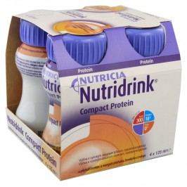 NUTRIDRINK COMPACT PROTEIN S PŘÍCHUTÍ BROSKEV A MANGO perorální SOL 4X125ML