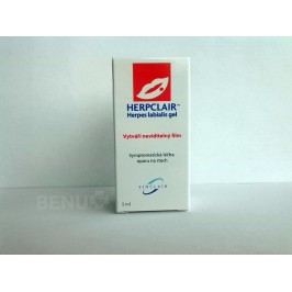 Herpclair herpes labialis gel 5 ml