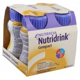 NUTRIDRINK COMPACT S PŘÍCHUTÍ BANÁNOVOU perorální SOL 4X125ML