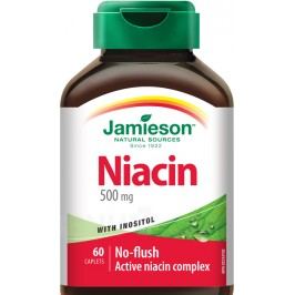 JAMIESON Niacin 500mg s inositolem tbl.60