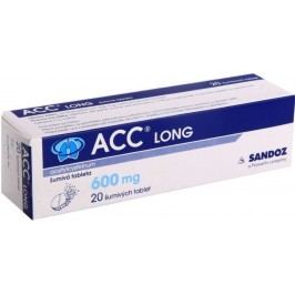 ACC LONG 600MG šumivá tableta 20