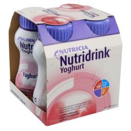 NUTRIDRINK YOGHURT S PŘÍCHUTÍ MALINA perorální SOL 4X200ML