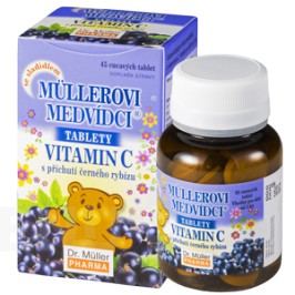 Müllerovi medvídci s vit.C s přích.čer.ryb.tbl.45