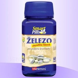 VitaHarmony Železo 20mg+kys.list.SmartPills tbl.60