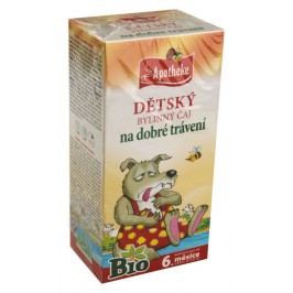 Apotheke Dětský čaj BIO dobré trávení 20x1.5g n.s.