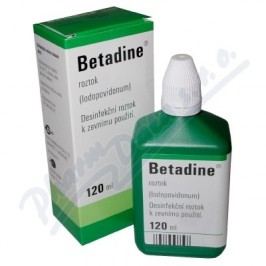 BETADINE 100MG/ML kožní podání SOL 120ML
