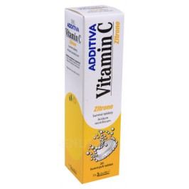 ADDITIVA VITAMIN C ZITRONE 1000MG šumivá tableta 20