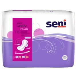 VLOŽKY ABSORPČNÍ PRO ŽENY SENI LADY PLUS 21X42CM,800ML,15KS