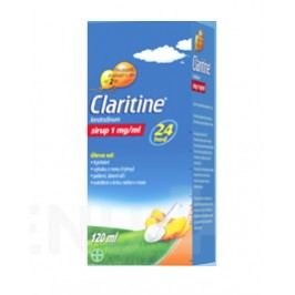 CLARITINE 1MG/ML sirup 1X120ML